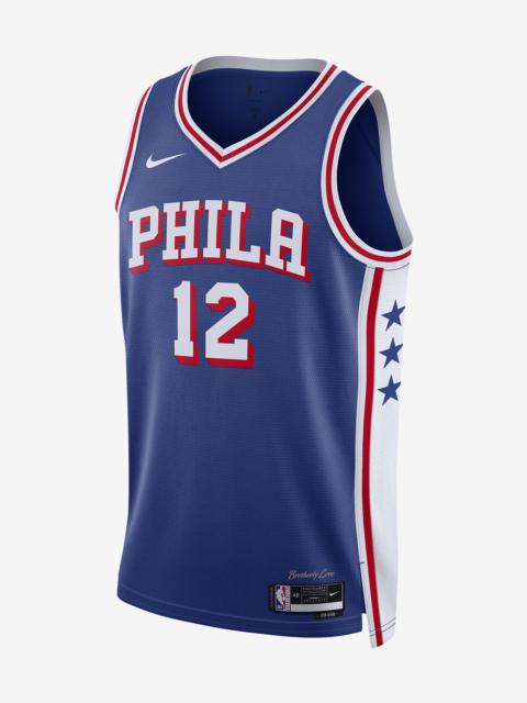 Tobias Harris Philadelphia 76ers 2023/24 Icon Edition Nike Men's Dri-FIT NBA Swingman Jersey