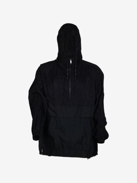Valentino logo-patch hooded jacket