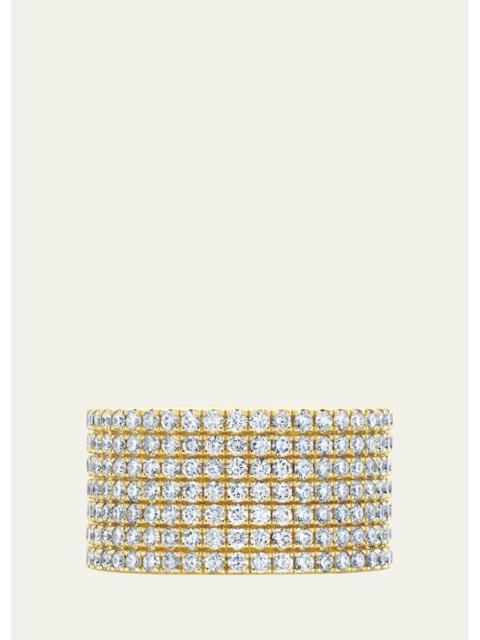 ANITA KO 18K Yellow Gold Diamond Disco Band