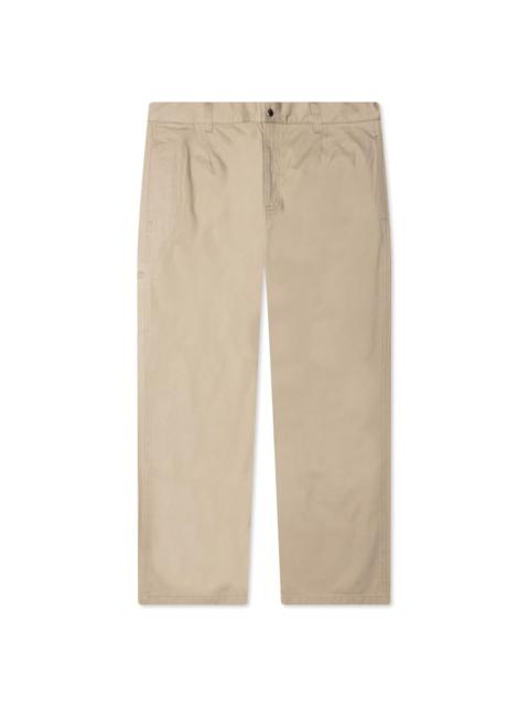 Stüssy TWILL WORKGEAR TROUSER - KHAKI