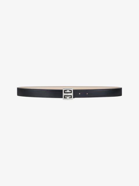 Givenchy 4G REVERSIBLE BELT IN LEATHER