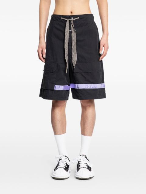 Kapital cargo ribbon shorts