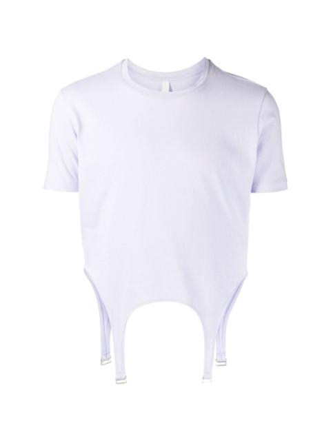 Dion Lee Garter cut-out T-shirt