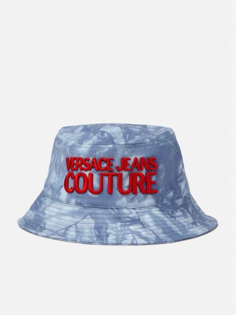 VERSACE JEANS COUTURE Tie-Dye Logo Bucket Hat