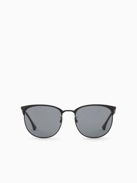 Men’s round sunglasses