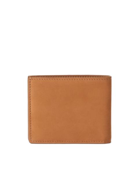 Brunello Cucinelli logo-embossed bi-fold wallet