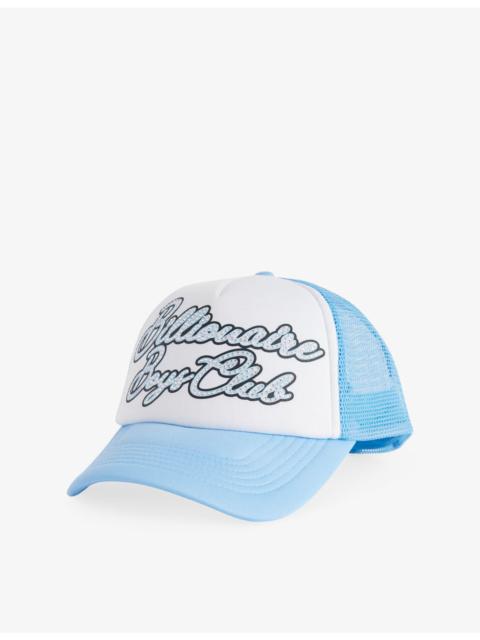 BILLIONAIRE BOYS CLUB Diamond Script Woven Trucker Cap