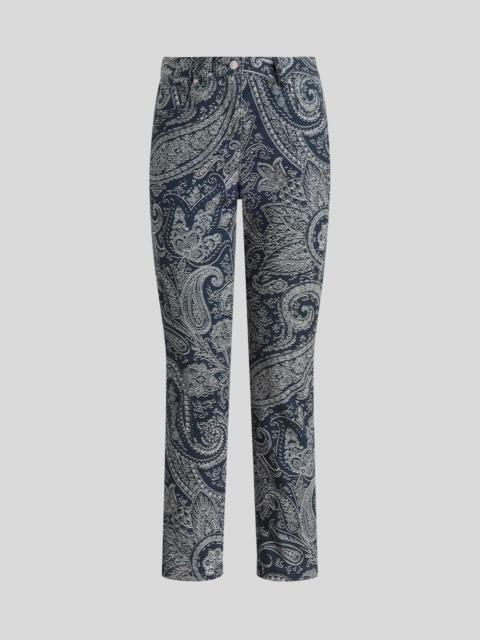 Etro PAISLEY PATTERN JEANS