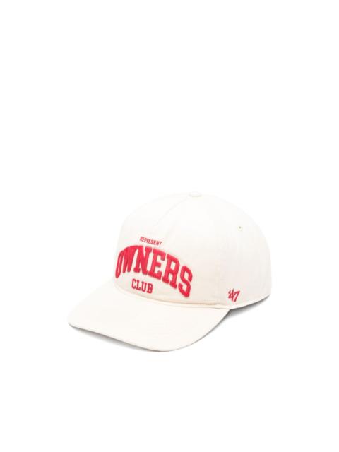 REPRESENT embroidered baseball cap