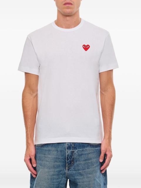 Comme des Garçons PLAY logo-heart T-shirt
