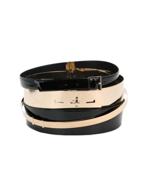 ALEXANDRE VAUTHIER multi layer belt