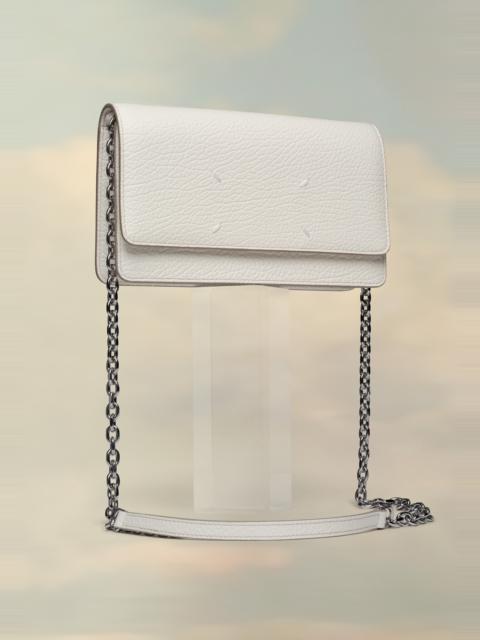 Leather chain wallet