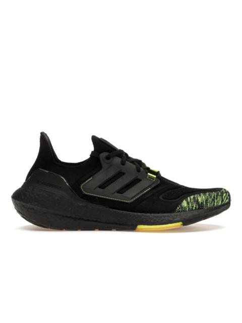 adidas Ultra Boost 22 Black Solar Yellow