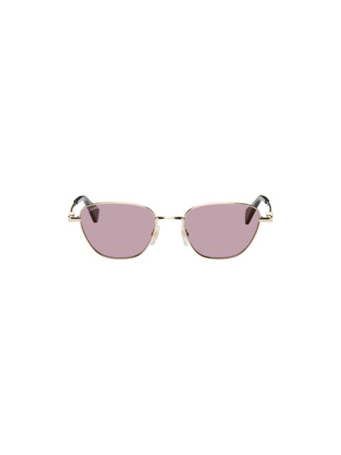 Gold 'Classic C de Cartier' Sunglasses