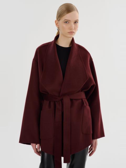LAMARQUE MEKIA | Double Face Wool Coat