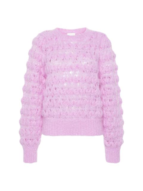 Elvire open-knit jumper