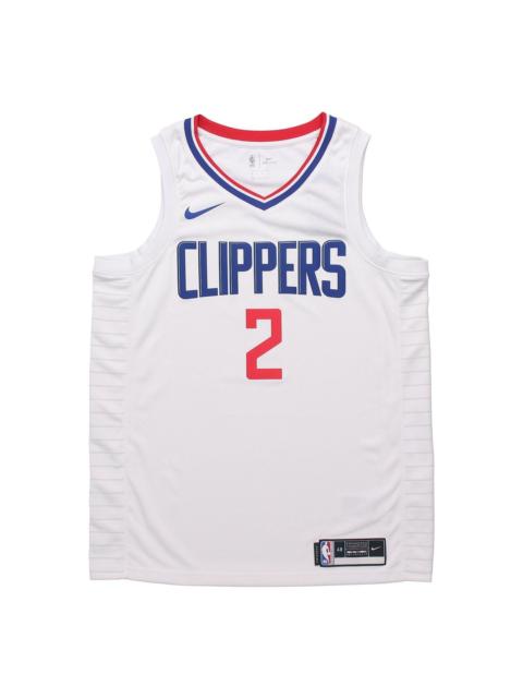 Nike Nike NBA Quick Dry Sports Basketball Jersey/Vest SW Fan Edition 2020 Season Los Angeles Clippers Leo