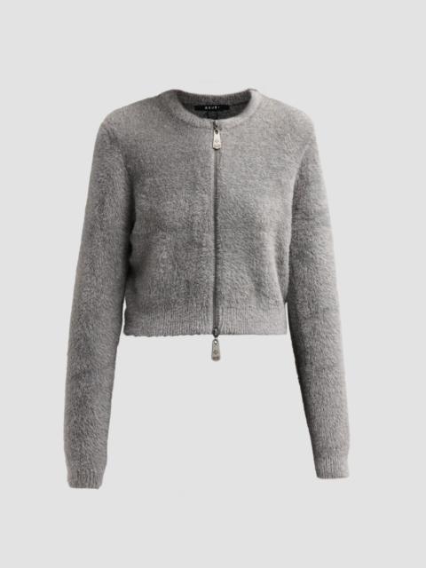 Ksubi Women's Fable Fluffy Knit Cardigan - Grey