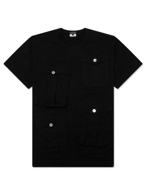 Comme des Garçons Homme Plus POCKET TEE - BLACK