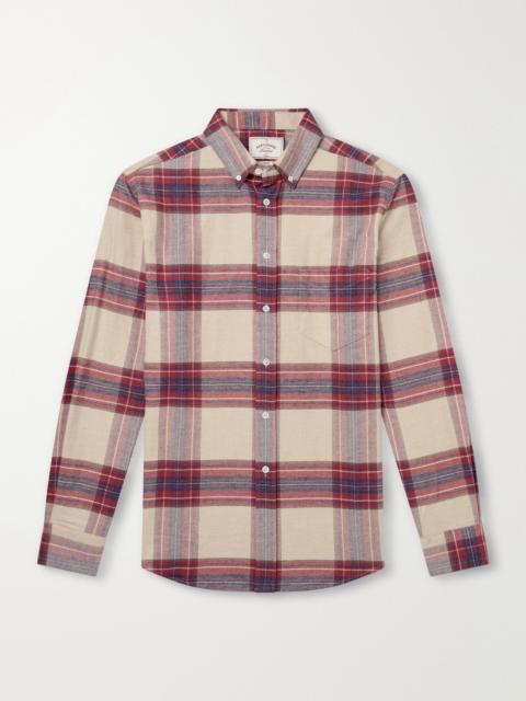 Portuguese Flannel Sabela Checked Cotton-Flannel Shirt