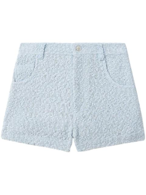 IRO high-waisted tweed shorts