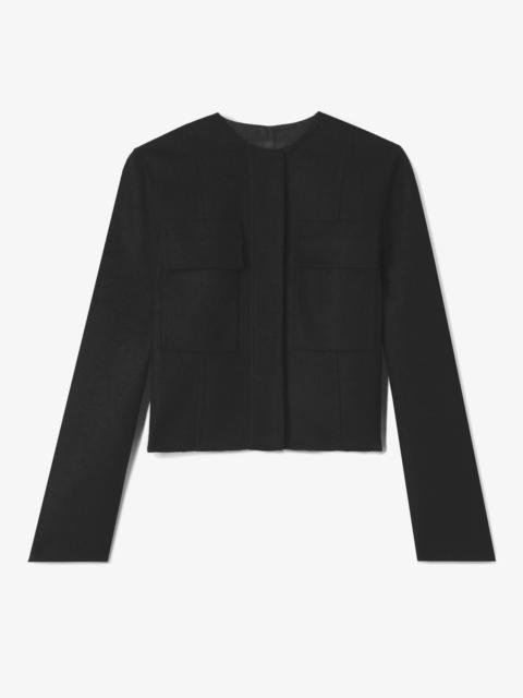 Proenza Schouler Eco Wool Double Face Crop Jacket