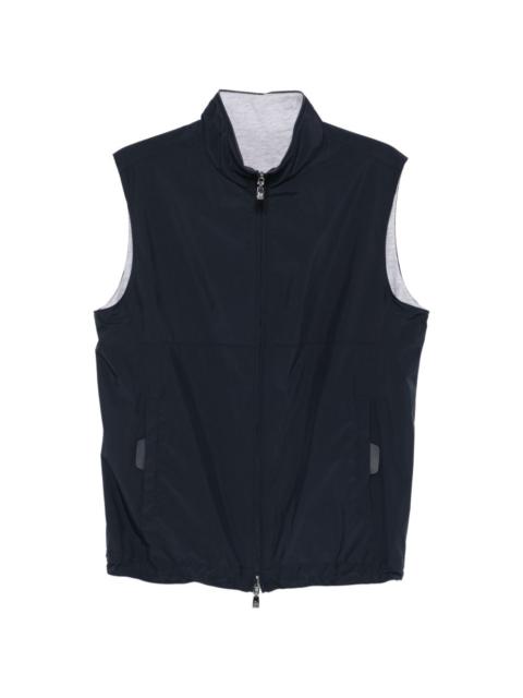 CORNELIANI zip-up gilet