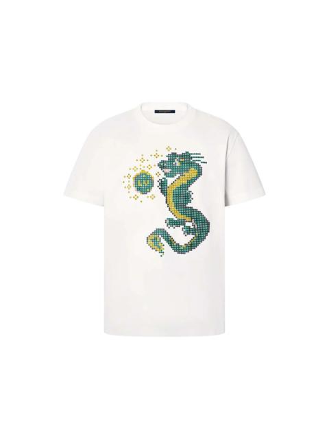 Louis Vuitton Louis Vuitton Short-Sleeved Cotton T-Shirt Milky White
