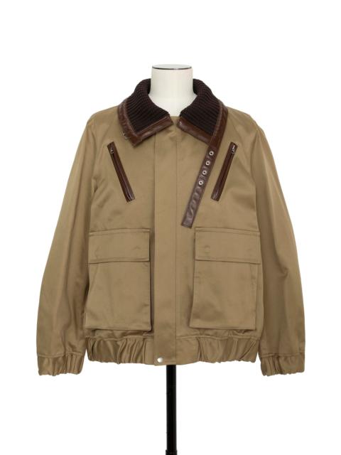 sacai Cotton Chino Blouson