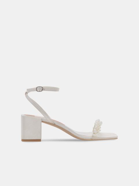 dolce vita ZALIMA HEELS VANILLA PEARLS