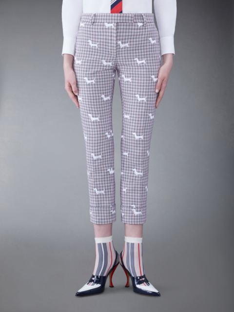 Thom Browne Satin Low Rise Cigarette Hector Trouser
