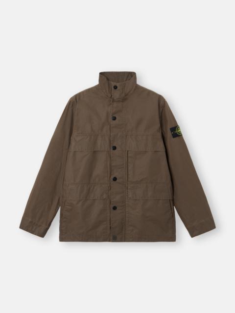 Stone Island 4100024 WAXED PIGMENT COTTON TELA