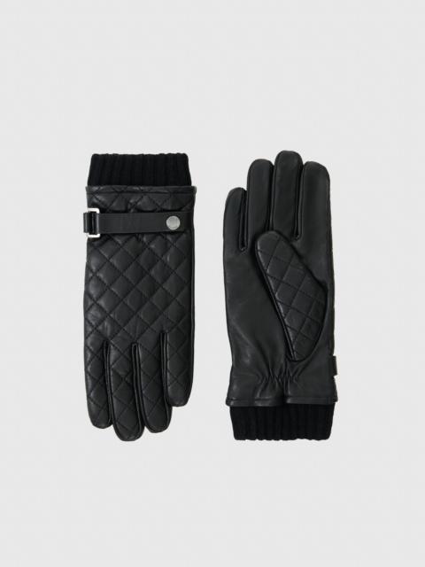 MACKAGE REEVE-Q Diamond Quilted Leather Gloves