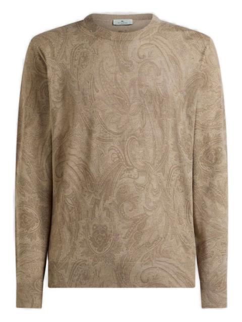 Etro paisley-print sweater