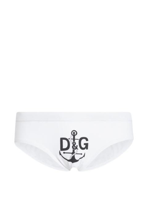 Dolce & Gabbana jersey swim briefs