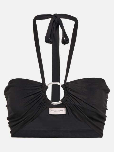 ALEXANDRE VAUTHIER Crystal-embellished bralette