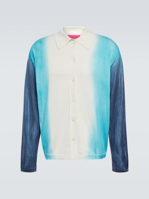 The Elder Statesman Cotton and cashmere cardigan