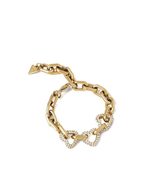 GUESS USA Beloved heart chain bracelet
