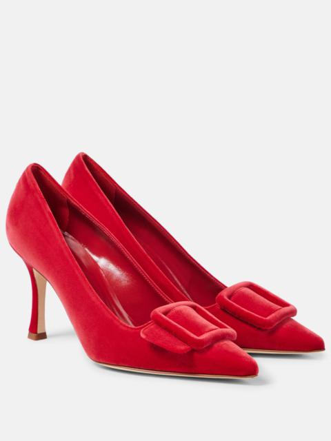 Maysale velvet pumps