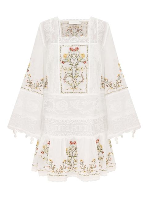 Zimmermann FAIRLIGHT EMBROIDERED MINI