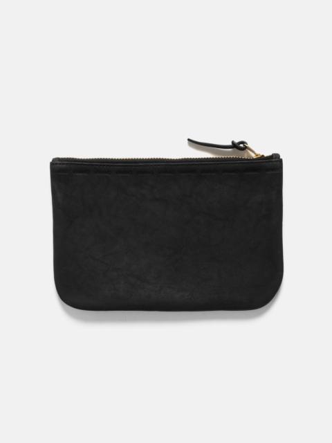 visvim Leather Travel Pouch Black