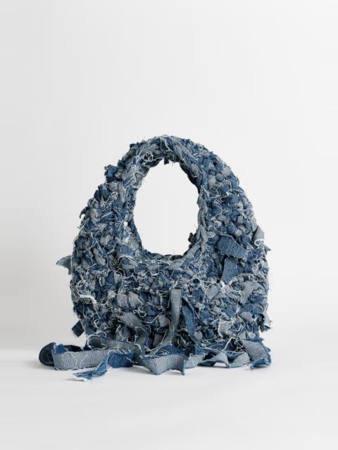 Our Legacy Crochet Bag Dream Blue Chain Twill