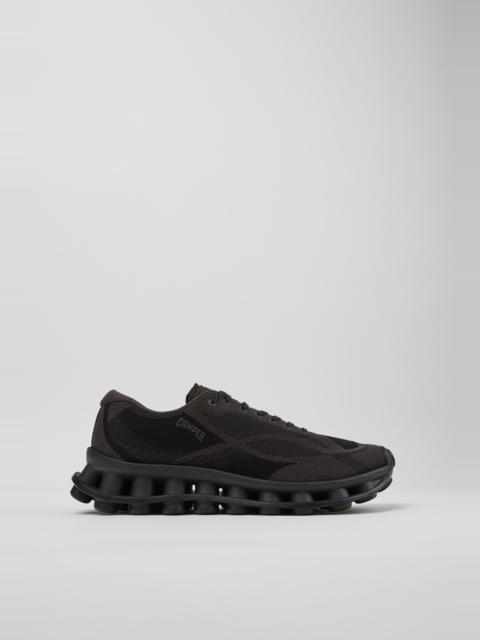 CAMPER Pelotissima Black Recycled Engineered Materials Sneakers for Men.