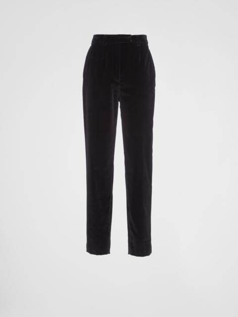 Prada Velvet pants