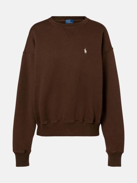 Polo Ralph Lauren Logo cotton-blend jersey sweatshirt