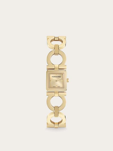 FERRAGAMO Double Gancini watch