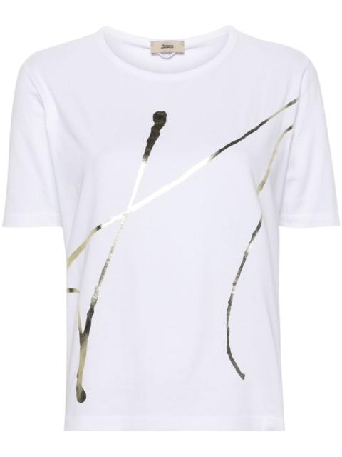 Herno logo-print cotton T-shirt