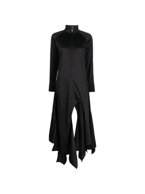 Y/Project asymmetric zip-up dress