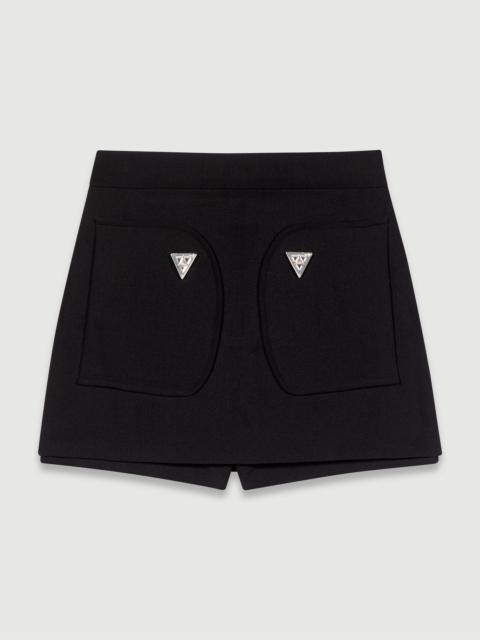 maje Skort-style shorts