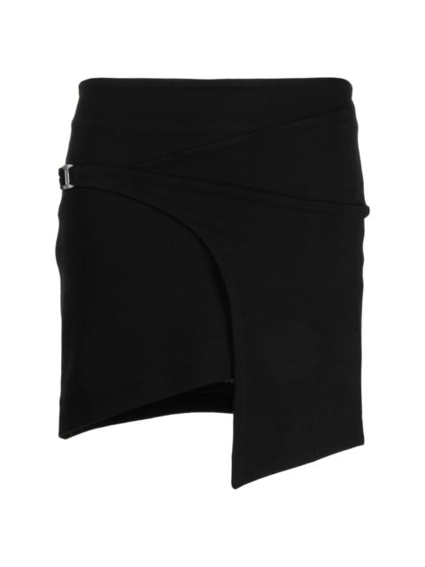 HELIOT EMIL™ wrap fitted miniskirt